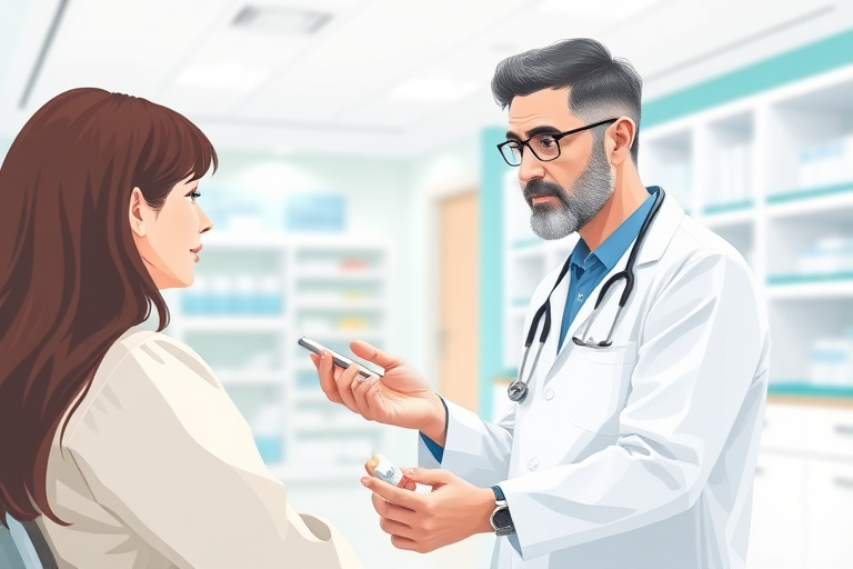 Ilustración para Tirzepatide Y Apoyo Capilar Con Biotina Durante