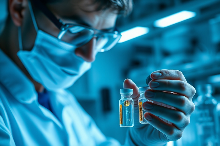 Illustration for Cjc-1295 for Skin Healing and Anti-aging