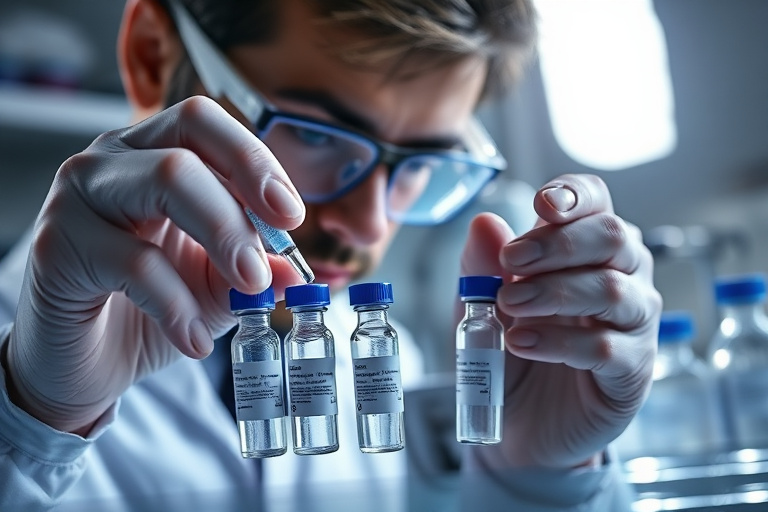 Illustration for Ipamorelin for Muscle Building and Recovery