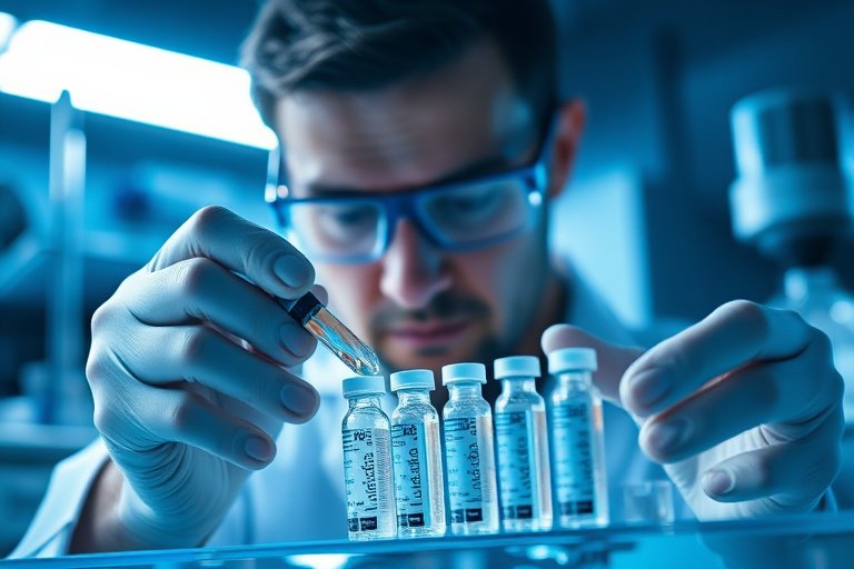 Illustration for Sermorelin for Skin Healing and Anti-aging