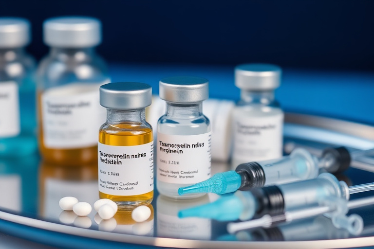 Illustration for Tesamorelin Interactions with Common Medications