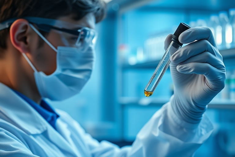 Illustration for Tesamorelin for Injury Recovery How Effective