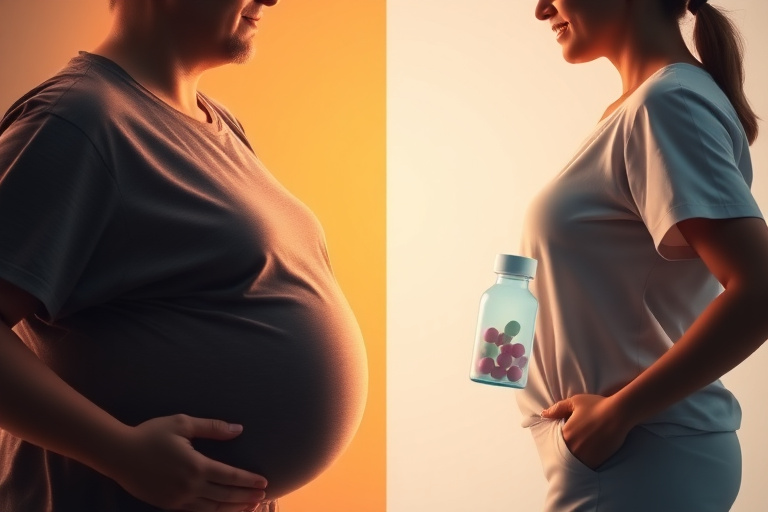 Ilustración para el Mejor Medicamento para Perder Peso en Casos de Alimentación Emocional
