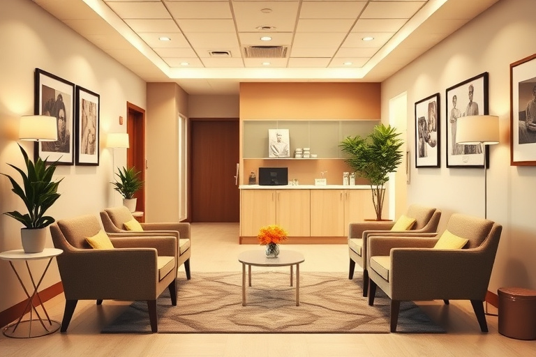 Ilustración para Consulta de Telemedicina para Terapia de Péptidos en Long Beach, California