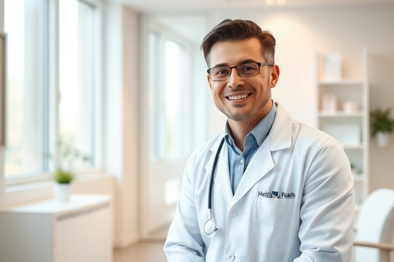 Ilustración para Telemedicina de Pérdida de Peso con semaglutide en Chicago, Illinois