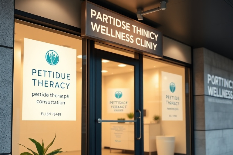 Illustration for Peptide Therapy Telehealth Consultation in Des Moines, Iowa