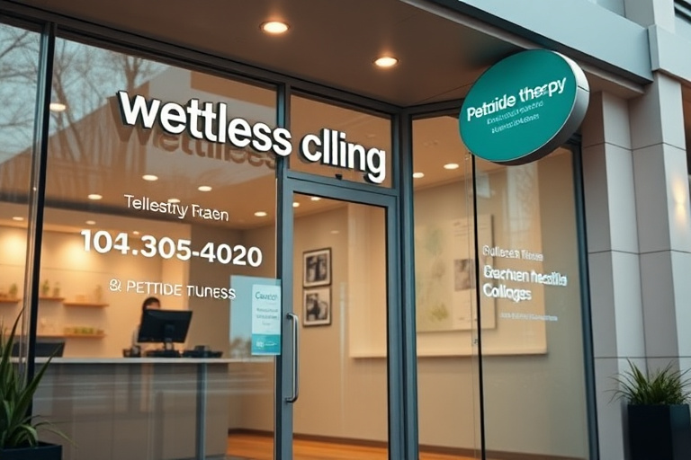 Illustration for Peptide Therapy Telehealth Consultation in Chattanooga, Tennessee