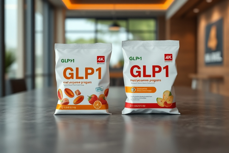 Ilustración para GLP-1 Vs Programas de Sustitutos de Comida