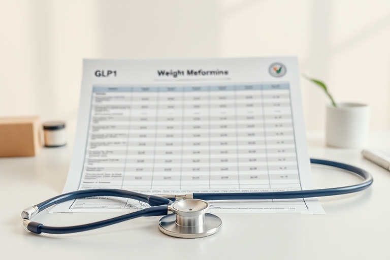 Illustration for Glp1 Vs Metformin Weight Loss