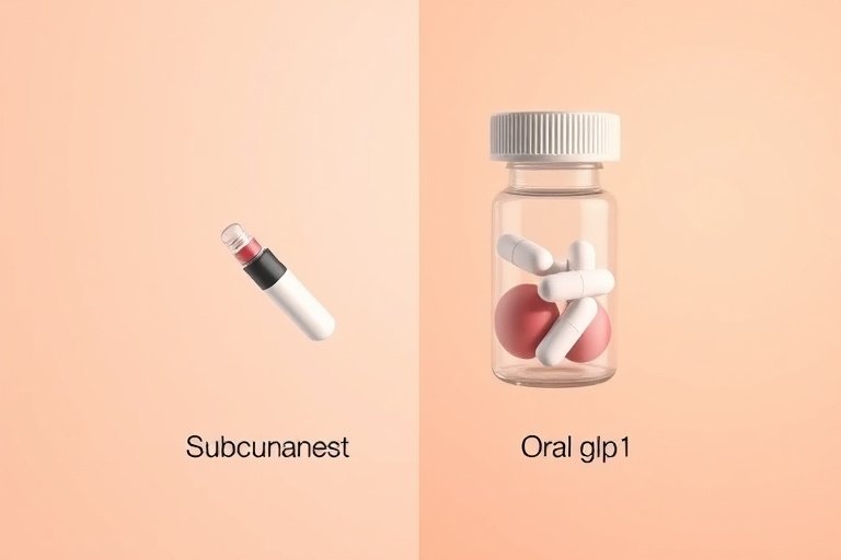 Illustration for Subcutaneous Vs Oral Glp1 Medications