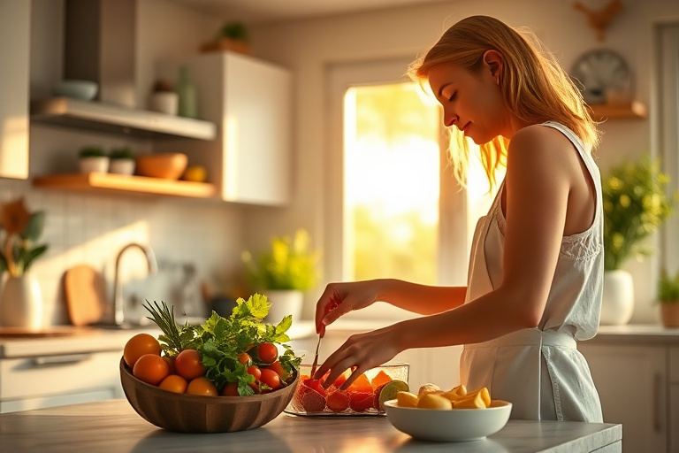 Illustration for Glp1 Self Care Routine Weight Loss