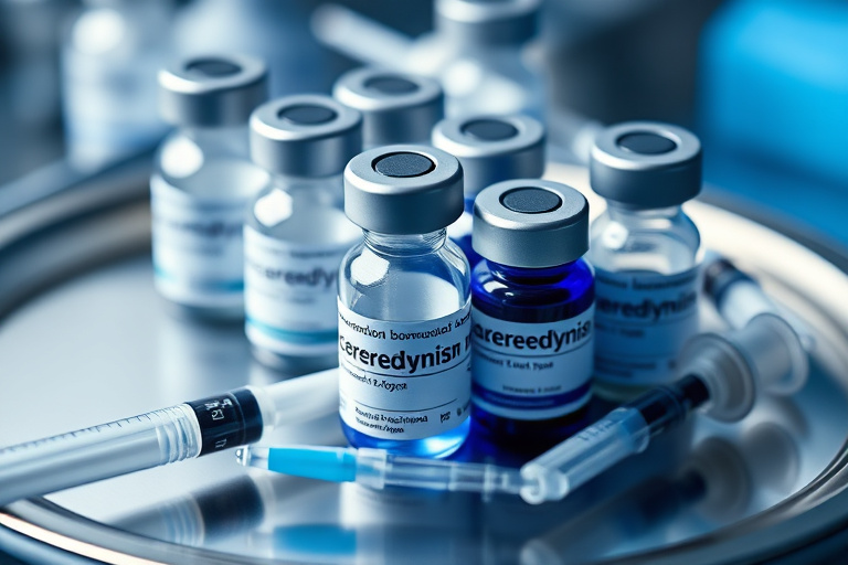 Illustration for Cerebrolysin Peptide Brain Health Neuroprotection