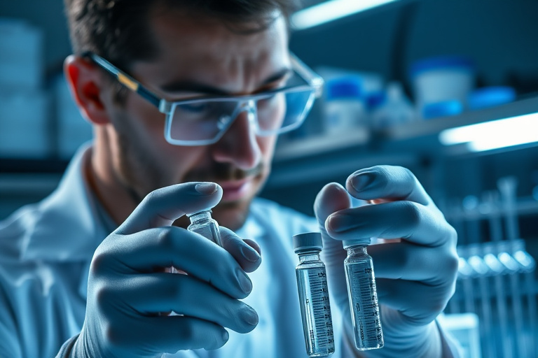 Ilustración para TB-500 y la Inflamación: Lo Que Muestra la Investigación