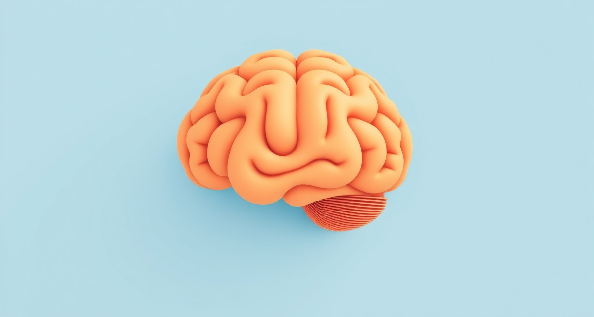 Calm brain illustration representing GLP-1 mental health and mood effects