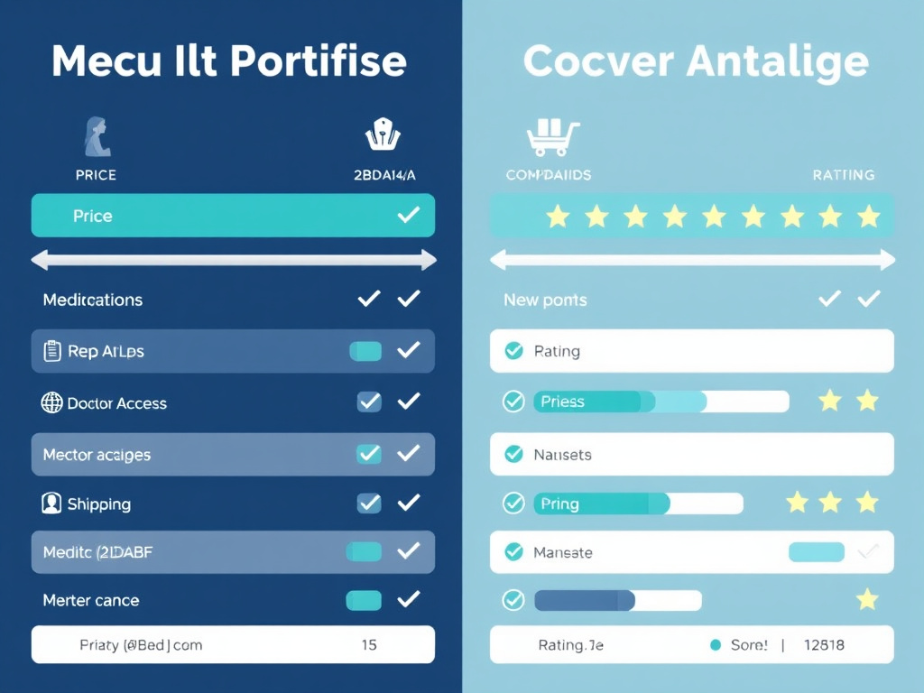 Comparison chart - Agelessrx Vs Defy Medical