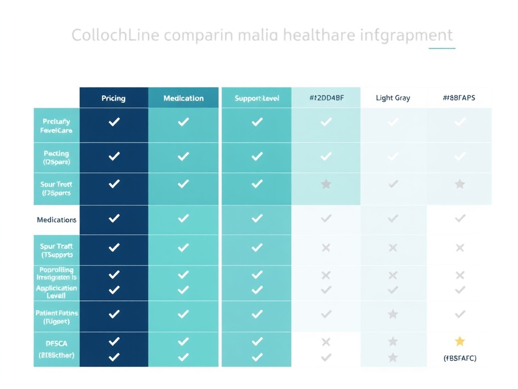 Comparison chart - Bpc157 Vs Kpv Vs Vip Gut Inflammation