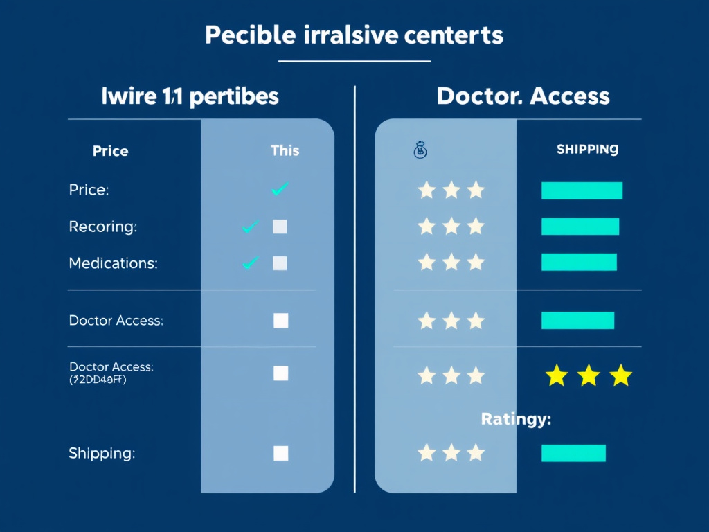 Comparison chart - Brand Ozempic Vs Compounded