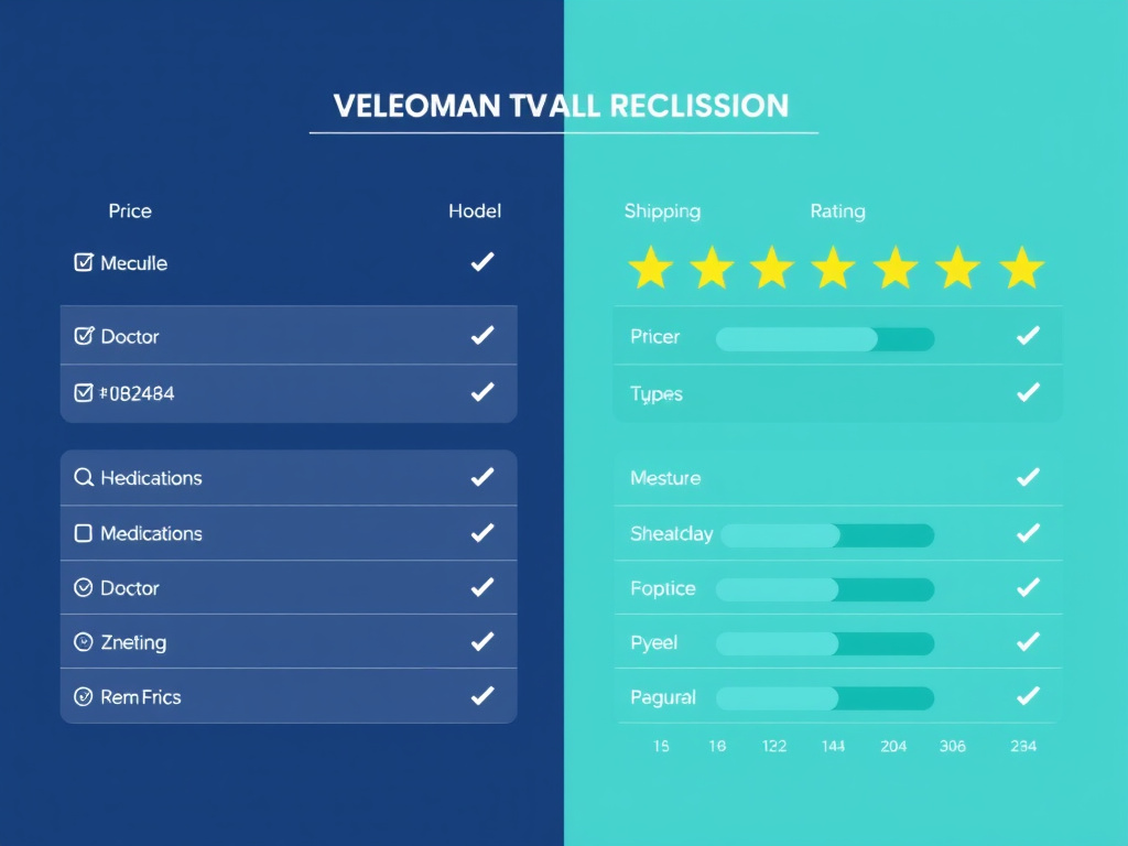 Comparison chart - Compounding Pharmacy Vs Telehealth