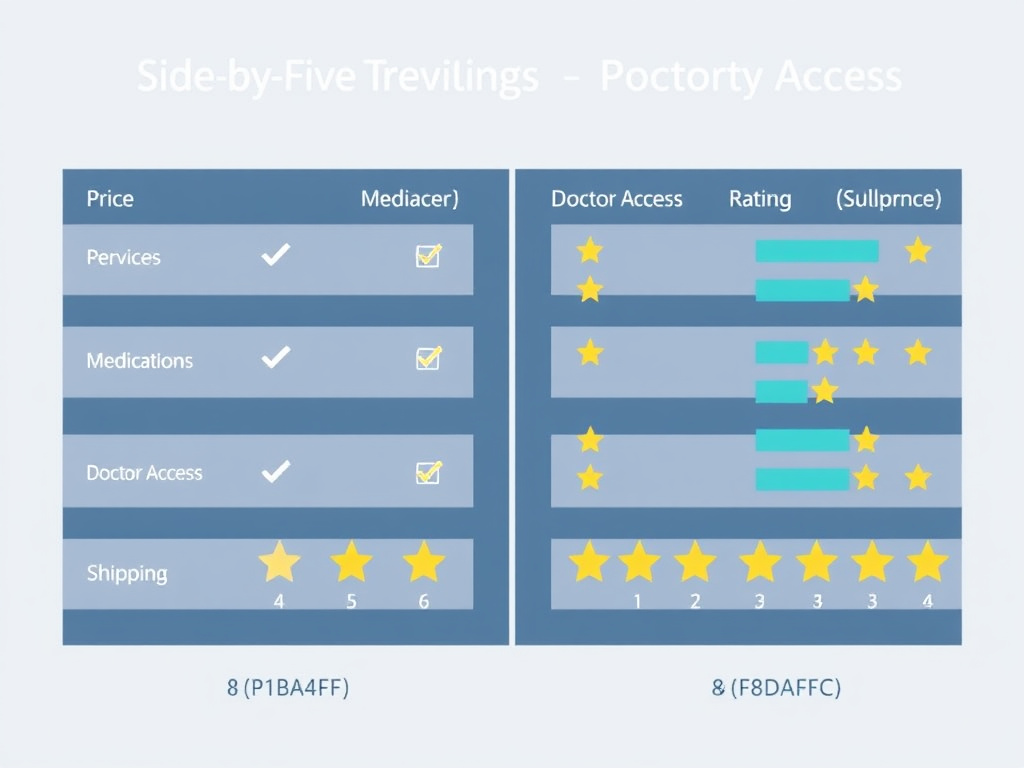 Comparison chart - Defy Medical Vs Nava Health