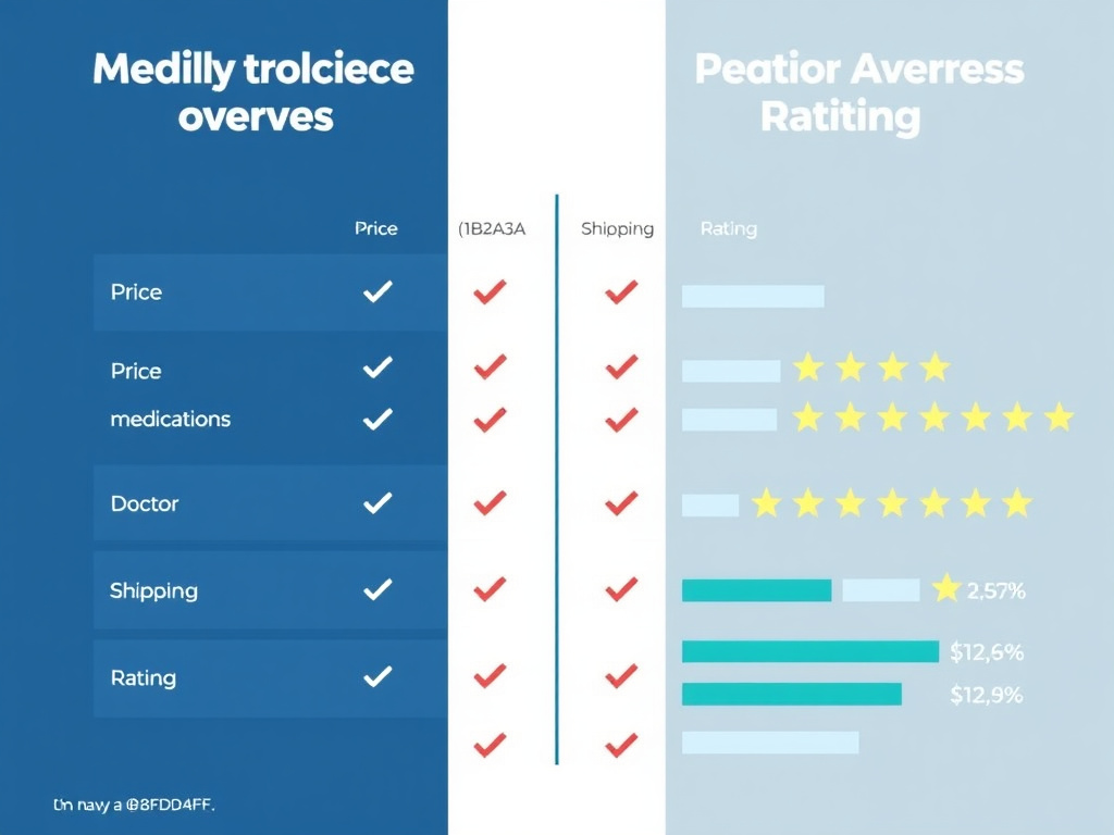 Comparison chart - Formblends Vs Henry Meds