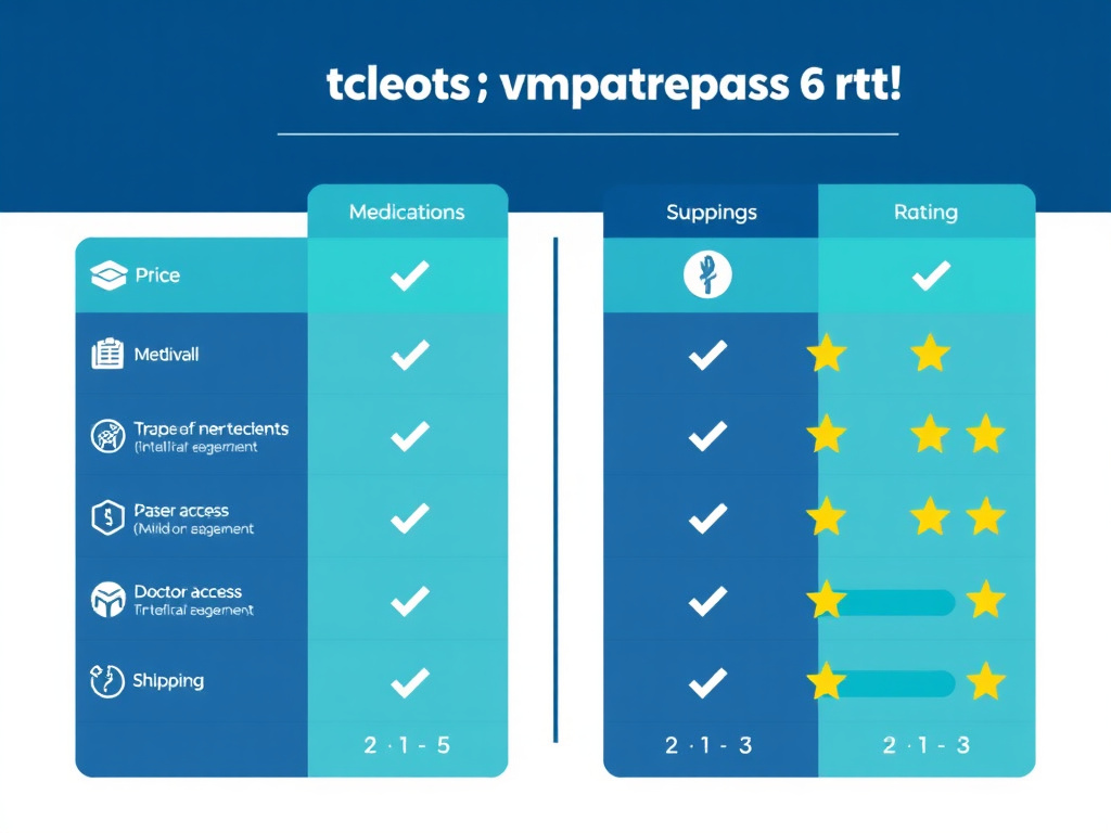 Comparison chart - Mounjaro Vs Zepbound
