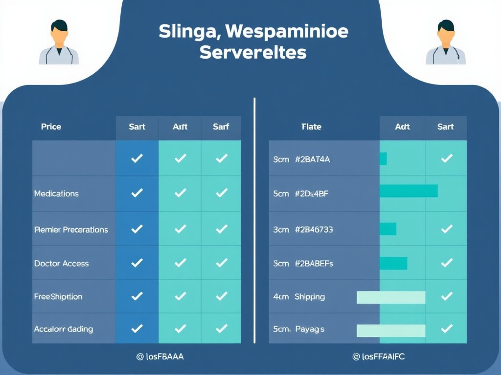 Comparison chart - Peptides Vs Sarms