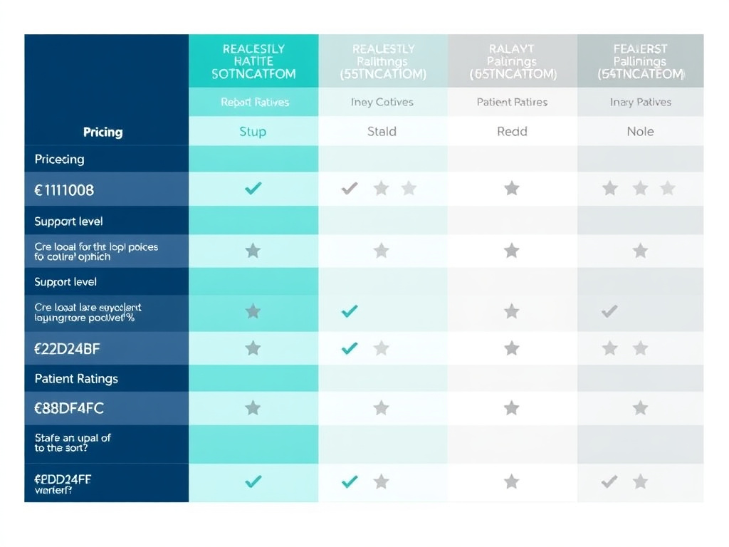 Comparison chart - Pt141 Vs Kisspeptin Vs Oxytocin