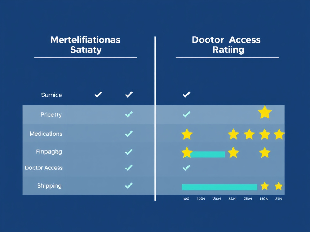 Comparison chart - Relive Health Vs Nava