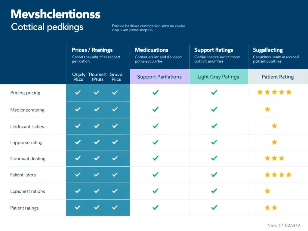 Comparison chart - Semaglutide Vs 5Amino1Mq Vs Aod9604 Fat