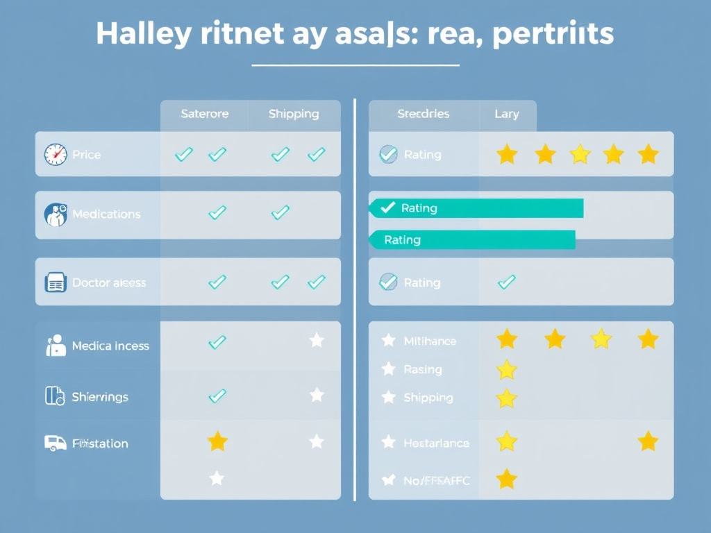 Comparison chart - Semaglutide Vs Phentermine
