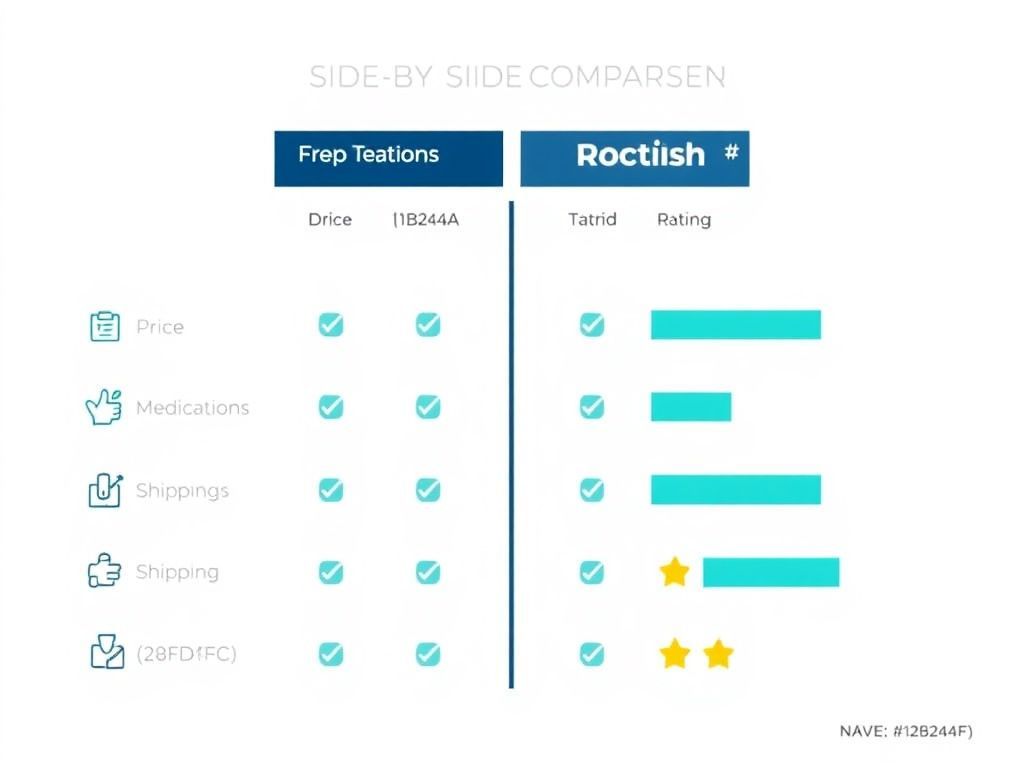 Comparison chart - Semaglutide Vs Retatrutide