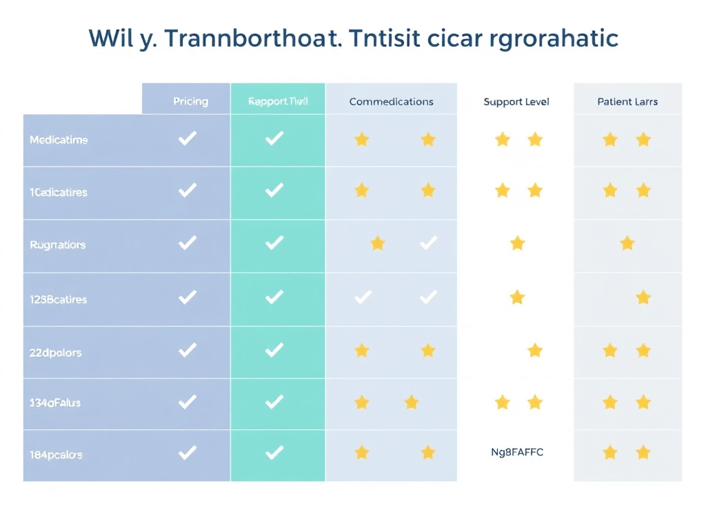 Comparison chart - Semaglutide Vs Tirzepatide Vs Survodutide