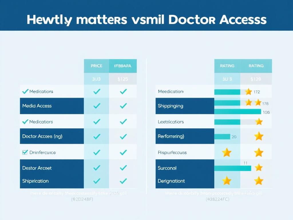 Comparison chart - Semax Vs Selank