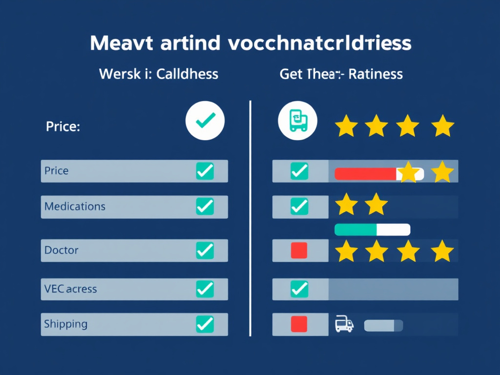 Comparison chart - Us Vs International Glp1 Pricing