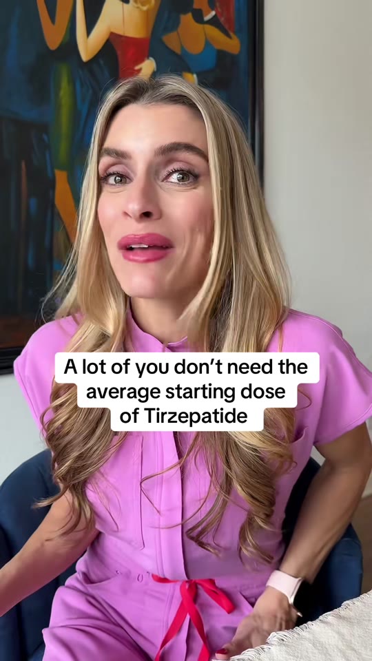 Do most people really not need the standard tirzepatide dose?