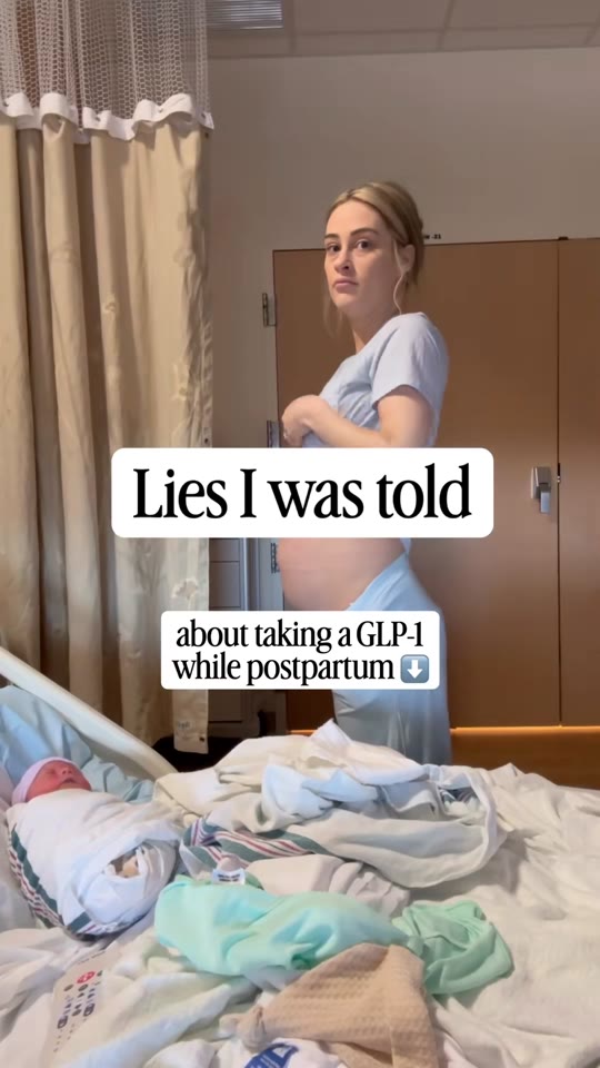 @catchingupwithkels's postpartum GLP-1 claims, fact-checked