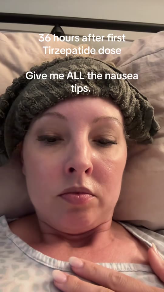 @glp1nphaley's tirzepatide nausea claims, fact-checked