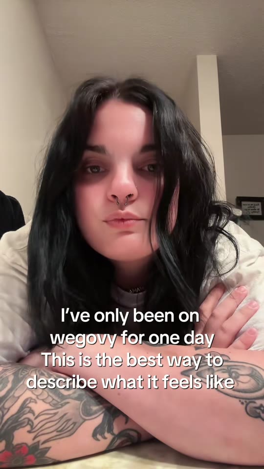 @erinshellii's Wegovy day 1 post: what to actually expect