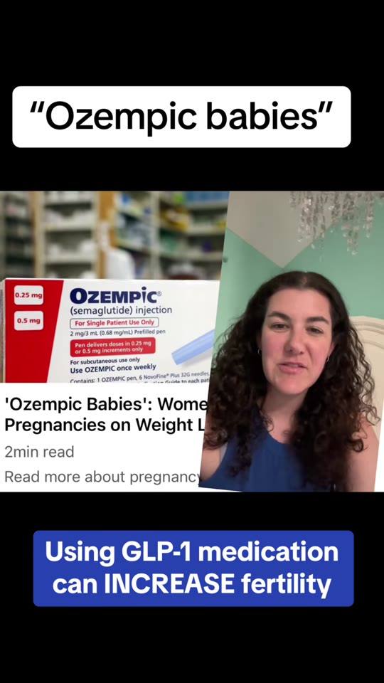 GLP-1 drugs and 'Ozempic babies': what the evidence says