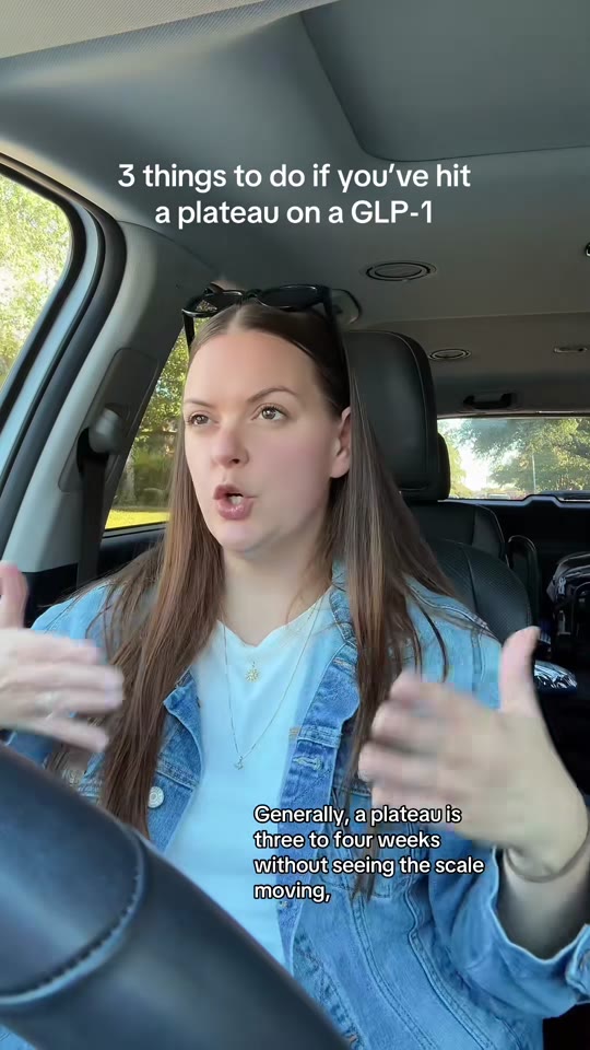 GLP-1 weight loss plateaus: what the science says vs. TikTok tips