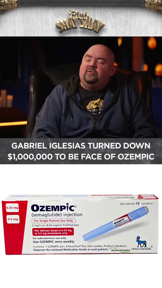 Gabriel Iglesias's Ozempic weight regain claim, fact-checked