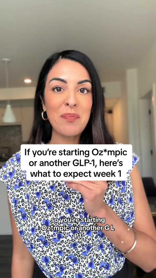 @drpoojagidwani's GLP-1 week 1 tips, fact-checked