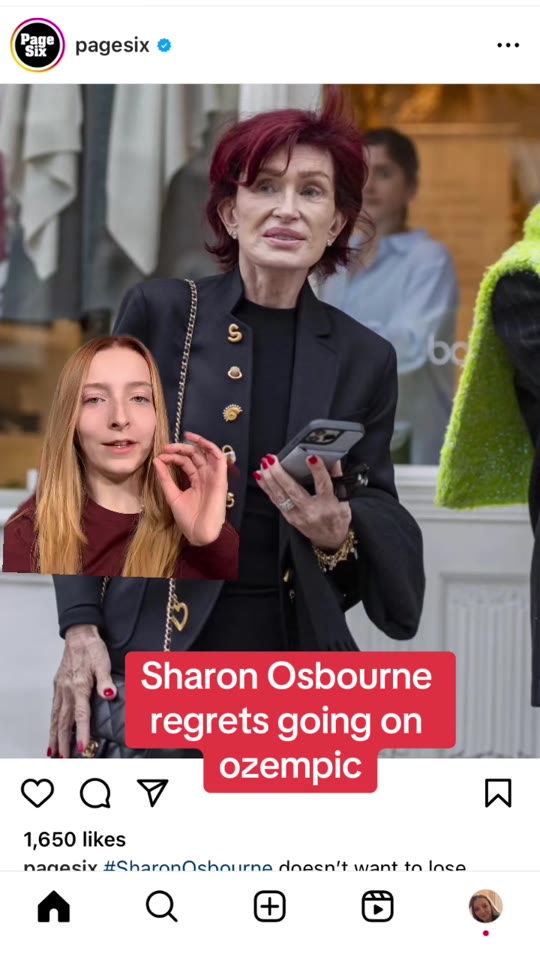 Sharon Osbourne and Ozempic: separating the science from celebrity weight loss buzz
