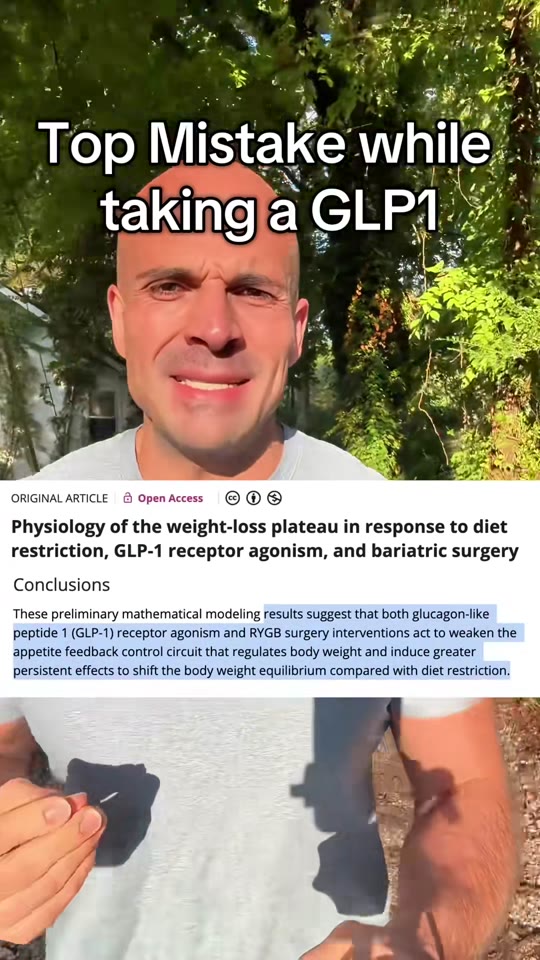 The 'top GLP-1 mistake' claim: what the evidence actually says