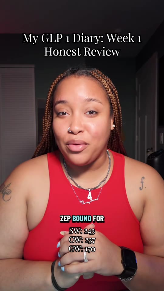 @callmenychelle's week one tirzepatide claims, fact-checked