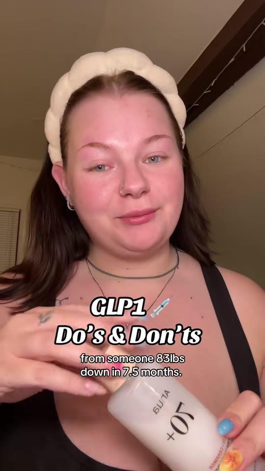 @taylormaemcd's GLP-1 wellness tips need fact-checking