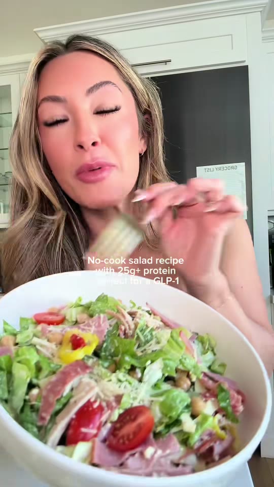 Italian grinder salad as a GLP-1 meal: what holds up?