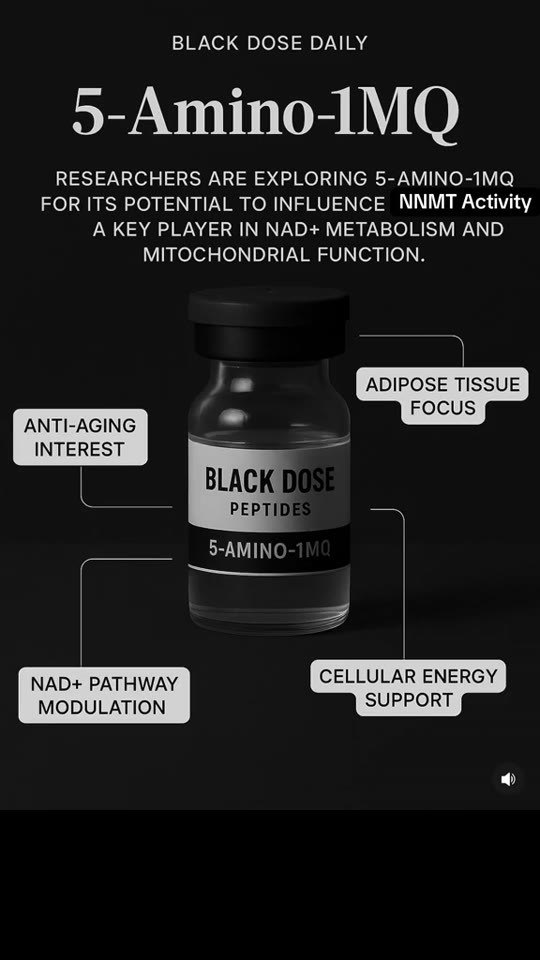 5-Amino-1MQ and NAD+ metabolism: what the research actually shows