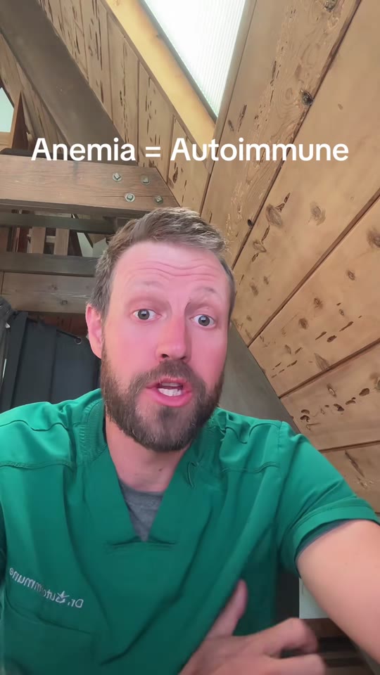 Does anemia really point to leaky gut and autoimmune disease?