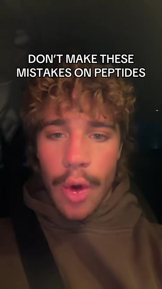 Peptide 'mistakes' TikTok videos: what the science says
